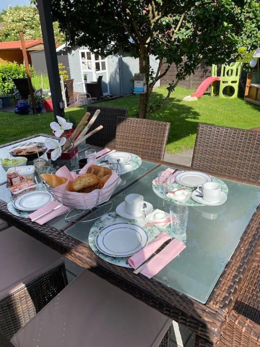Urlaubsdomizil Norden/Norddeich, Mit Garten المظهر الخارجي الصورة